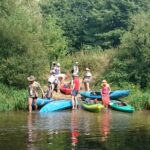 22.08.2020 Wolica. VI Spływ Kajakowy „U źródeł chrześcijaństwa” / Iwona Murawska / Radio Kielce