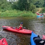 22.08.2020 Wolica. VI Spływ Kajakowy „U źródeł chrześcijaństwa”. Na zdjęciu:  biskup Marian Florczyk / Iwona Murawska / Radio Kielce