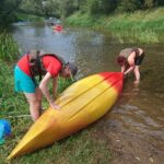 22.08.2020 Wolica. VI Spływ Kajakowy „U źródeł chrześcijaństwa” / Iwona Murawska / Radio Kielce