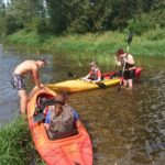 22.08.2020 Wolica. VI Spływ Kajakowy „U źródeł chrześcijaństwa” / Iwona Murawska / Radio Kielce