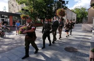 01.08.2020 Busko. 76. rocznica wybuchu Powstania Warszawskiego / Marta Gajda / Radio Kielce