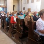 05.08.2020 Wiślica. 39. Piesza Pielgrzymka Diecezji Kieleckiej na Jasną Górę / Marta Gajda / Radio Kielce