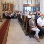 05.08.2020 Wiślica. 39. Piesza Pielgrzymka Diecezji Kieleckiej na Jasną Górę / Marta Gajda / Radio Kielce