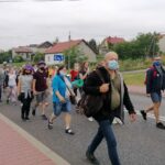 06.08.2020 Wiślica. 39. Piesza Pielgrzymka Diecezji Kieleckiej na Jasną Górę / Marta Gajda / Radio Kielce