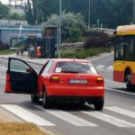 08.08.2020. Kielce. Potrącenie pieszej na ulicy Grunwaldzkiej / Piotr Kwaśniewski / Radio Kielce