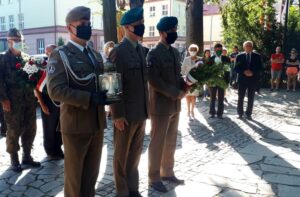 01.08.2020 Sandomierz. 76. rocznica wybuchu Powstania Warszawskiego / Grażyna Szlęzak-Wójcik / Radio Kielce