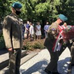 02.08.2020 Sandomierz. Uroczystości upamiętniające 76. rocznicę bitwy pod Pielaszowem / Grażyna Szlęzak-Wójcik / Radio Kielce