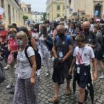 04.08.2020. Sandomierz. Pielgrzymka Ziemi Sandomierskiej  na Jasną Górę / Grażyna Szlęzak-Wójcik / Radio Kielce