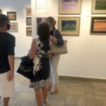 09.08.2020. Sandomierz. BWA. Wystawa malarstwa „Pejzaż i tożsamość” / Grażyna-Szlęzak-Wójcik / Radio Kielce