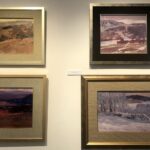 09.08.2020. Sandomierz. BWA. Wystawa malarstwa „Pejzaż i tożsamość” / Grażyna-Szlęzak-Wójcik / Radio Kielce