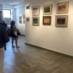 09.08.2020. Sandomierz. BWA. Wystawa malarstwa „Pejzaż i tożsamość” / Grażyna-Szlęzak-Wójcik / Radio Kielce