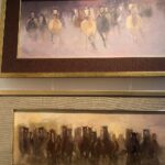 09.08.2020. Sandomierz. BWA. Wystawa malarstwa „Pejzaż i tożsamość” / Grażyna-Szlęzak-Wójcik / Radio Kielce