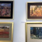 09.08.2020. Sandomierz. BWA. Wystawa malarstwa „Pejzaż i tożsamość” / Grażyna-Szlęzak-Wójcik / Radio Kielce