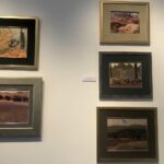 09.08.2020. Sandomierz. BWA. Wystawa malarstwa „Pejzaż i tożsamość” / Grażyna-Szlęzak-Wójcik / Radio Kielce