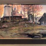 09.08.2020. Sandomierz. BWA. Wystawa malarstwa „Pejzaż i tożsamość” / Grażyna-Szlęzak-Wójcik / Radio Kielce