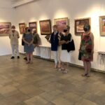 09.08.2020. Sandomierz. BWA. Wystawa malarstwa „Pejzaż i tożsamość” / Grażyna-Szlęzak-Wójcik / Radio Kielce