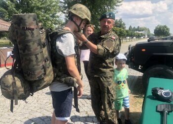 08.08.2020. Sandomierz. Akcja „Zostań żołnierzem RP” / Grażyna Szlęzak-Wójcik / Radio Kielce