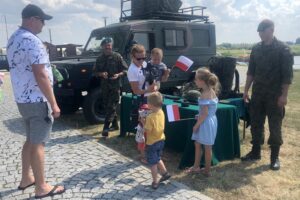 08.08.2020. Sandomierz. Akcja „Zostań żołnierzem Rzeczypospolitej” / Grażyna-Szlęzak-Wójcik / Radio Kielce