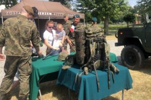 08.08.2020. Sandomierz. Akcja „Zostań żołnierzem Rzeczypospolitej” / Grażyna-Szlęzak-Wójcik / Radio Kielce