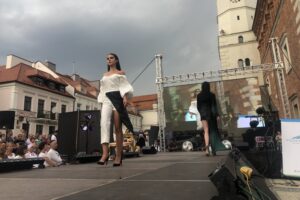 09.08.2020. Sandomierz. Sandomierz Fashion Street / Grażyna Szlęzak-Wójcik / Radio Kielce