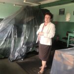 28.08.2020 Sandomierz. Pomieszczenia „Starej Zecerni”. Na zdjęciu Barbara Rożek - dyrektor biblioteki w Sandomierzu / Grażyna Szlęzak-Wójcik / Radio Kielce