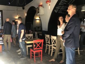 29.08.2020 Sandomierz. Wystawa fotografii w Iluzjon Art Cafe / Grażyna Szlęzak-Wójcik / Radio Kielce