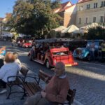 30.08.2020 Sandomierz. Turyści zwiedzają miasto / Grażyna Szlęzak-Wójcik / Radio Kielce