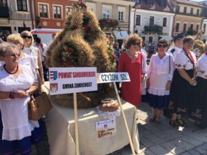 30.08.2020 Sandomierz. Powiatowe Święto Plonów połączone z Dożynkami Diecezjalnymi / Grażyna Szlęzak-Wójcik / Radio Kielce