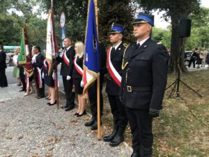 31.08.2020 Sandomierz. Uroczystości z okazji 40-lecia powstania NSZZ „Solidarność”. Skwer Solidarności w Sandomierzu / Grażyna Szlęzak-Wójcik / Radio Kielce