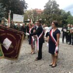 31.08.2020 Sandomierz. Uroczystości z okazji 40-lecia powstania NSZZ „Solidarność”. Skwer Solidarności w Sandomierzu / Grażyna Szlęzak-Wójcik / Radio Kielce