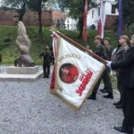 31.08.2020 Sandomierz. Uroczystości z okazji 40-lecia powstania NSZZ „Solidarność”. Skwer Solidarności w Sandomierzu / Grażyna Szlęzak-Wójcik / Radio Kielce