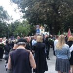 31.08.2020 Sandomierz. Uroczystości z okazji 40-lecia powstania NSZZ „Solidarność”. Skwer Solidarności w Sandomierzu / Grażyna Szlęzak-Wójcik / Radio Kielce