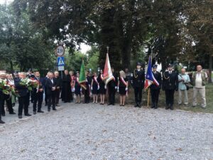 31.08.2020 Sandomierz. Uroczystości z okazji 40-lecia powstania NSZZ „Solidarność”. Skwer Solidarności w Sandomierzu / Grażyna Szlęzak-Wójcik / Radio Kielce