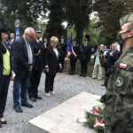 31.08.2020 Sandomierz. Uroczystości z okazji 40-lecia powstania NSZZ „Solidarność”. Skwer Solidarności w Sandomierzu / Grażyna Szlęzak-Wójcik / Radio Kielce