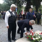 31.08.2020 Sandomierz. Uroczystości z okazji 40-lecia powstania NSZZ „Solidarność”. Skwer Solidarności w Sandomierzu / Grażyna Szlęzak-Wójcik / Radio Kielce