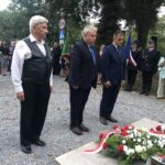 31.08.2020 Sandomierz. Uroczystości z okazji 40-lecia powstania NSZZ „Solidarność”. Skwer Solidarności w Sandomierzu / Grażyna Szlęzak-Wójcik / Radio Kielce