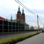 04.08.2020 Kielce. Ul. 1 Maja. Ekrany akustyczne / Faustyna Terelak / Radio Kielce