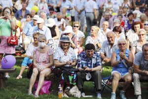 30.08.2020. Tokarnia. Gala finałowa konkursu „Jawor - u źródeł kultury” / Jarosław Kubalski / Radio Kielce