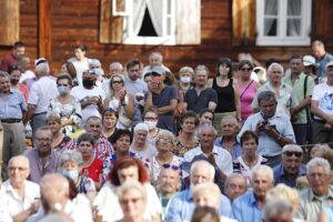 30.08.2020. Tokarnia. Gala finałowa konkursu „Jawor - u źródeł kultury” / Jarosław Kubalski / Radio Kielce