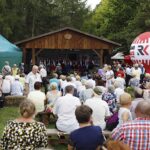30.08.2020. Tokarnia. Gala finałowa konkursu „Jawor - u źródeł kultury” / Jarosław Kubalski / Radio Kielce