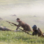 01.09.2019 Chęciny. Rekonstrukcja historyczna związana z II wojną światową / Jarosław Kubalski / Radio Kielce