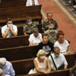 02.08.2020 Kielce. Uroczystości w 75. rocznicę rozbicia więzienia UB przy ulicy Zamkowej przez oddziały gen. Antoniego Hedy „Szarego”. Msza w katedrze / Jarosław Kubalski / Radio Kielce