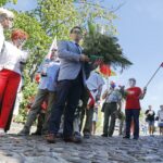 02.08.2020 Kielce. Uroczystości w 75. rocznicę rozbicia więzienia UB przy ulicy Zamkowej przez oddziały gen. Antoniego Hedy „Szarego” / Jarosław Kubalski / Radio Kielce