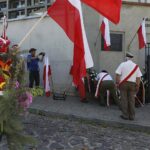 02.08.2020 Kielce. Uroczystości w 75. rocznicę rozbicia więzienia UB przy ulicy Zamkowej przez oddziały gen. Antoniego Hedy „Szarego” / Jarosław Kubalski / Radio Kielce