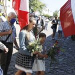 02.08.2020 Kielce. Uroczystości w 75. rocznicę rozbicia więzienia UB przy ulicy Zamkowej przez oddziały gen. Antoniego Hedy „Szarego” / Jarosław Kubalski / Radio Kielce