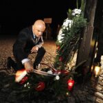 05.08.2020 Kraków. Marsz Szlakiem I Kompanii Kadrowej. Uroczystości pod kopcem Józefa Piłsudskiego. Na zdjęciu: Rafał Nowak - wicewojewoda świętokrzyski / Jarosław Kubalski / Radio Kielce