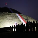 05.08.2020 Kraków. Marsz Szlakiem I Kompanii Kadrowej. Uroczystości pod kopcem Józefa Piłsudskiego / Jarosław Kubalski / Radio Kielce