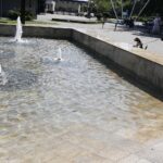 06.08.2020 Kielce. Fontanna przed KCK / Jarosław Kubalski / Radio Kielce