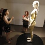 08.07.2020 Kielce. BWA. Wernisaż wystawy "Leśniczówka. Sztuka organiczna z Dąbrowy Dolnej" / Jarosław Kubalski / Radio Kielce