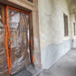 07.08.2020 Kielce. Pałac Biskupów Krakowskich. Muzeum Narodowe. Remont elewacji / Jarosław Kubalski / Radio Kielce